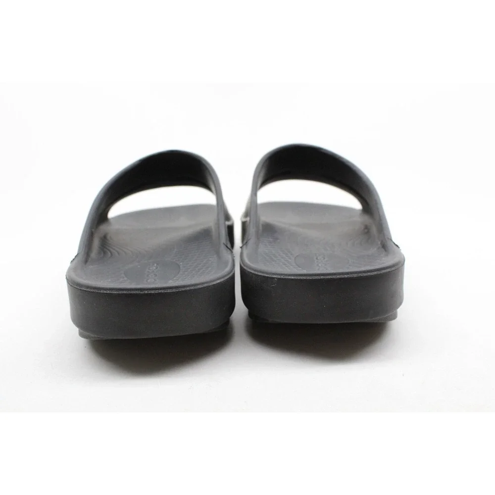 Oofos Ooahh Black Slide Comfort‎ Sport Recovery Sandal Men's 9 Women's 11 EU 42